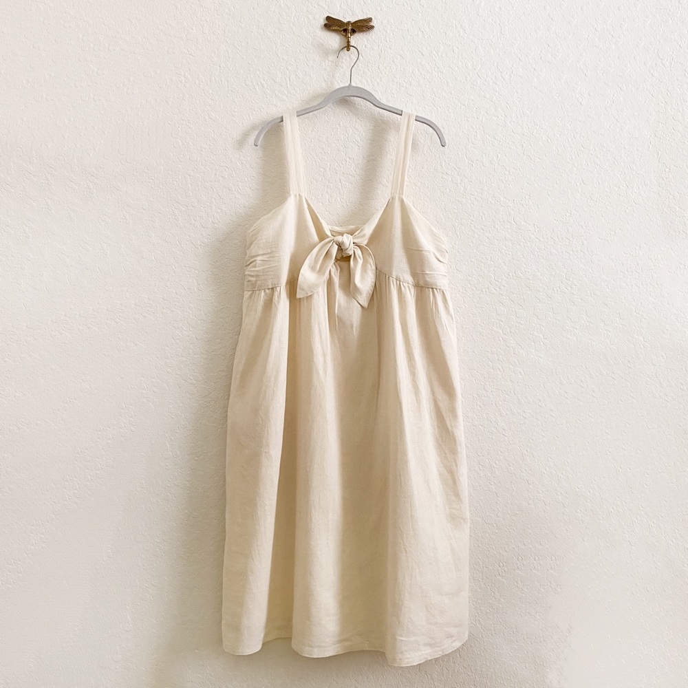 Who What Wear•Linen Midi Sundress